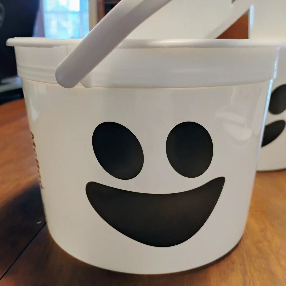 7 McDONALD's‎ Happy Meal Halloween Bucket 2022 McBoo Pails & 2023 Mummy Pails